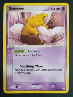 Drowzee 54/109 - Team Rocket Returns Set - Pokemon Card - Near Mint Condition - Image 1