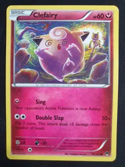 Clefairy 81/122 - Breakpoint Set - Pokemon Card - Excellent Condition - Image 1