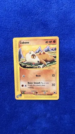 Pokemon TCG Cubone Expedition Base Set 103/165, Regular Common - Image 1