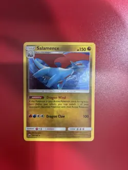 Pokemon TCG Salamence 106/168 Cosmos Holo Rare Sun & Moon Promo Celestial Storm - Image 1