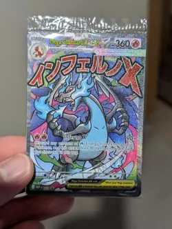 SEALED Mega Charizard X ex Oricorio UPC Phantasmal Flames Promo 023 Pokemon - Image 2