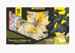 Nintendo Pokemon TCG Pikachu and Zekrom-GX Tag Team Premium Collection - Image 1