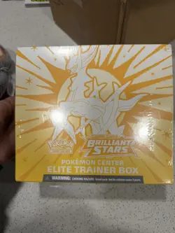 Brilliant Stars Pokemon Center Elite Trainer Box ETB - Pokemon TCG - Sealed - Image 1