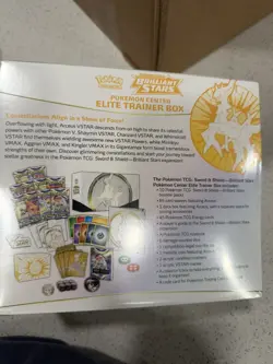 Brilliant Stars Pokemon Center Elite Trainer Box ETB - Pokemon TCG - Sealed - Image 3