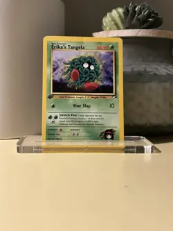 Pokemon TCG | Erika's Tangela 79/132 Regular 1st Edition Common | Gym Heroes - Image 1