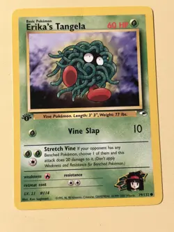 Pokemon TCG | Erika's Tangela 79/132 Regular 1st Edition Common | Gym Heroes - Image 2