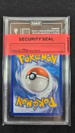 Drowzee 210/198 Pokemon Scarlet & Violet Base IR TAG 9 - Image 4