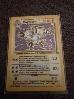 Pokemon TCG Fossil Lot!! Hypno Lapras Magneton Muk Holos! NM - Image 2