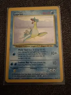 Pokemon TCG Fossil Lot!! Hypno Lapras Magneton Muk Holos! NM - Image 3