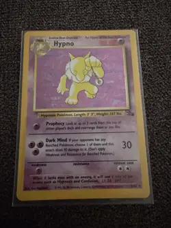 Pokemon TCG Fossil Lot!! Hypno Lapras Magneton Muk Holos! NM - Image 4