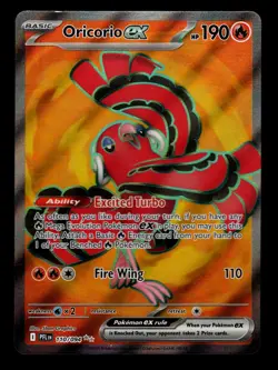 Oricorio ex 110/094 Mega Evolutions Phantasmal Flames Pokemon TCG SEE IMAGES LP - Image 1