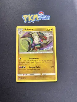 Pokemon TCG Noivern Unified Minds 159/236 Regular Rare LP. - Image 1