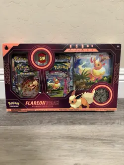 Pokemon TCG Flareon VMAX Premium Collection Box SEALED READ DESC - Image 1