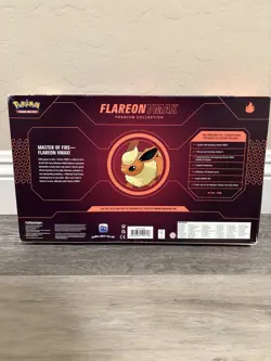 Pokemon TCG Flareon VMAX Premium Collection Box SEALED READ DESC - Image 2