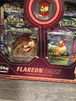 Pokemon TCG Flareon VMAX Premium Collection Box SEALED READ DESC - Image 4
