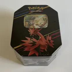 Pokemon TCG Crown Zenith Galarian Zapdos Tin (Sealed) - Image 4
