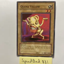 Ojama Yellow Common IOC-001 (Lightly Played 1st Edition) - Image 1