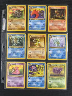 Pokemon Cards 1st Ed Fossil Incomplete C/UC Master Set Missing Gengar 20/62 - Image 5