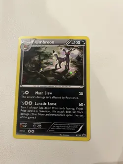 Pokemon Trading Card TCG XY Black Star Promo Umbreon XY96 - Image 5