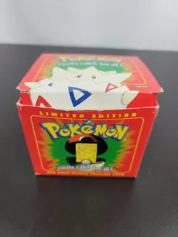 Togepi 23K Gold Plated Trading Card Pokemon 1999 Nintendo [Limited Edition] - Image 1