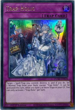 Trap Holic DUAD-EN078 | 1st Edition Ultra Rare YuGiOh TCG Card - Image 1