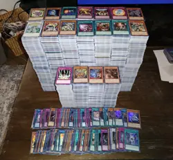 5000 Yugioh Cards Lot + 500 RARES & 70 FOILS! READ!!! - Image 1