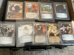 Naruto Shonen Jump CCG 9 Card Holo Lot - Naruto, Kakashi, Tsunade, Etc. LP/PL - Image 1