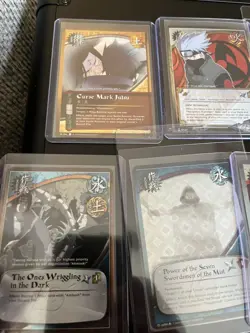 Naruto Shonen Jump CCG 9 Card Holo Lot - Naruto, Kakashi, Tsunade, Etc. LP/PL - Image 2
