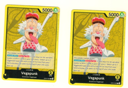 Set Of 2 Vegapunk OP07-097 500 Years in the Future One Piece Trading Card - Image 1