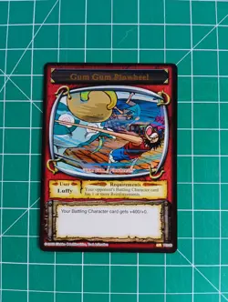Gum Gum Pinwheel Gold Rare 2005 One Piece Card CCG The Quest Begins TE028 NM - Image 1