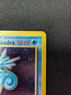 Pokemon TCG Misty's Seadra 1st Edition Holo Card 009/132 Gym Heroes - Image 4