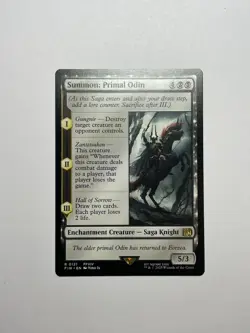Summon: Primal Odin FIN 121 Rare Final Fantasy - Image 1