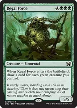 MTG - Regal Force, Elves vs inventors - Image 1