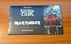 Factory Sealed MTG Eddie Unchained (Non-Foil Edition) Secret Lair Iron Maiden - Image 1
