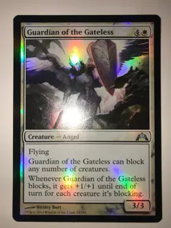Guardian of the Gateless FOIL Gatecrash PLD White Uncommon MTG LP - Image 1