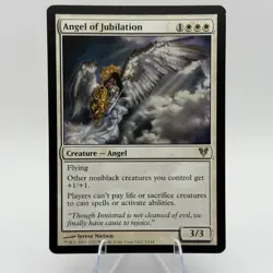 Magic MTG: Angel Of Jubilation - Avacyn Restored (AVR) #2 (Lightly Played) - Image 1