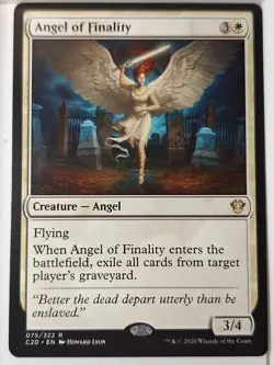 Angel of Finality - Commander: 2020 - Magic the Gathering MTG Nice! - Image 1