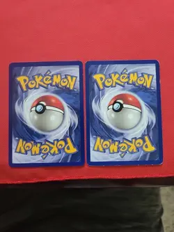 Pokemon: Slowpoke 55/62 And Slowbro 43/62 1st Edition Fossil Non-holo - NM -I136 - Image 2