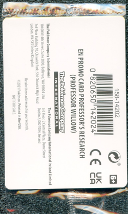 New Pokemon SEALED Professor's Research (Professor Willow) Pokemon GO Promo!! - Image 1