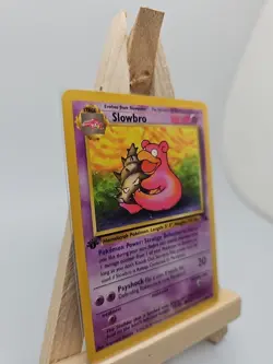 Pokemon Slowbro 1st Edition Fossil 43/62 LP - Image 2
