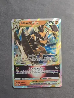 Kleavor VSTAR - SWSH249 Sword & Shield SWSH Black Star Promo NM Pokemon TCG - Image 1