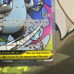 Pokemon TCG - Mega Charizard X EX 023 Mega Evolution Promo Holo - NEAR MINT - Image 5