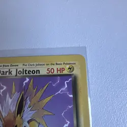 Dark Jolteon 1st edition Team Rocket 38/82 WOTC vintage Pokemon - Image 5
