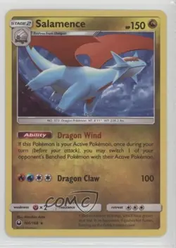 Salamence (Cosmos Holo) Holo Pokemon Sun & Moon Celestial Storm #106 - Image 1