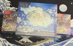 Pokemon TCG: Stellar Crown Pokemon Center ETB Sealed & Phantasmal Flames BB X2 - Image 1