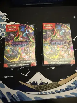 Pokemon TCG: Stellar Crown Pokemon Center ETB Sealed & Phantasmal Flames BB X2 - Image 2