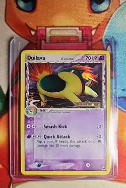Pokemon TCG Quilava 36/101 Dragon Frontiers Reverse Holo Stamped - NM 💎 - Image 1