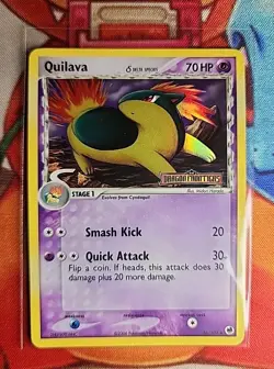 Pokemon TCG Quilava 36/101 Dragon Frontiers Reverse Holo Stamped - NM 💎 - Image 2