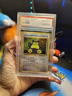 Snorlax Japanese Pokemon Cd Promo 143 Psa 10 Old Cert Read Desc. - Image 1