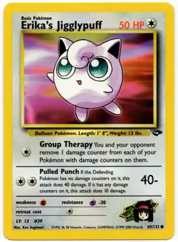 Pokemon - Gym Challenge Erika's Jigglypuff 69/132 NM - Image 1